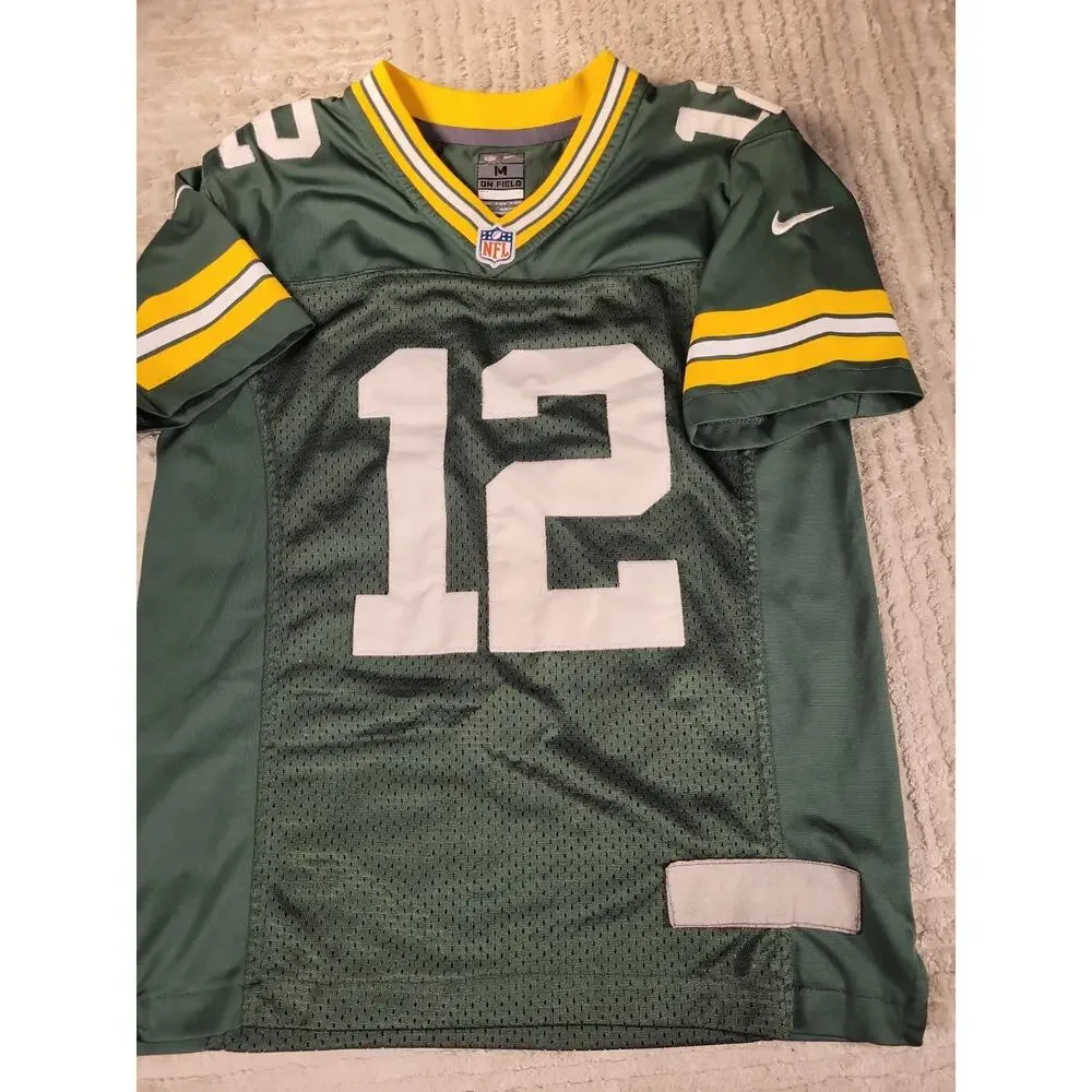 Nike Aaron Rodgers Green Bay Packers Jersey Youth Size Medium 10-12 Football